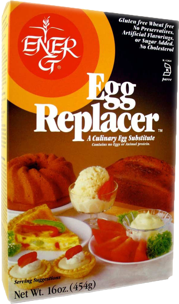 Ener G Egg Replacer, 16 Oz - Ener G Egg Replacer 16 Oz (1100x1100), Png Download