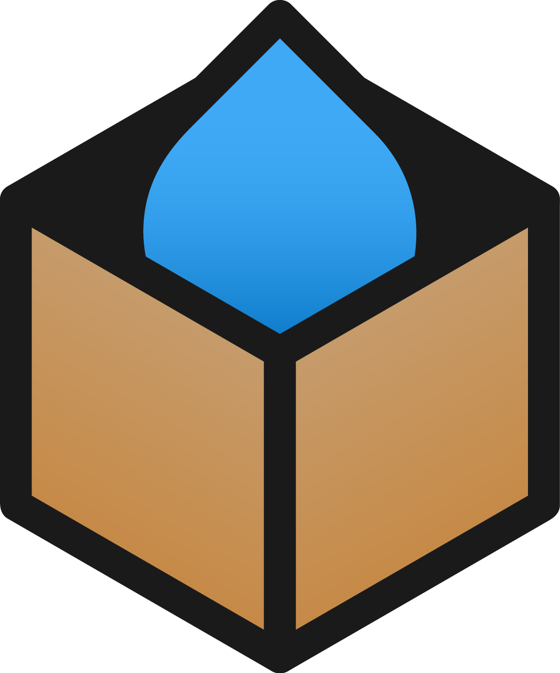 Discreet Drop Icon Png (1102x1324), Png Download