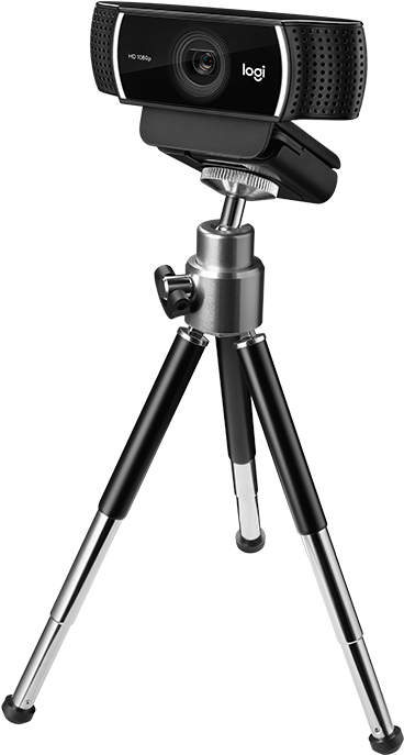 C922 Pro Stream Webcam - Logitech C922 Pro Stream Webcam (800x687), Png Download