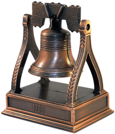 Liberty Bell Pencil Sharpener - Church Bell (541x736), Png Download