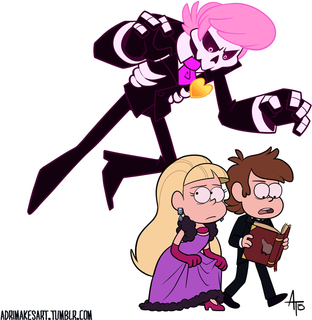 Mystery Person Clip Art - Gravity Falls Mystery Skulls (645x661), Png Download