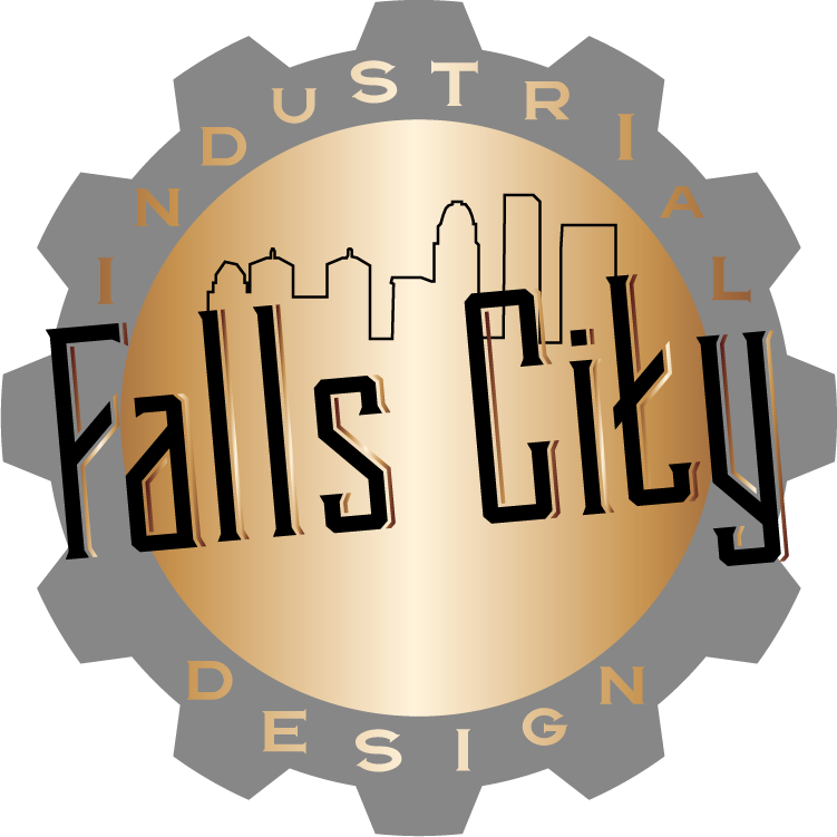 Falls City Industrial Design Logo - Illustration (751x751), Png Download
