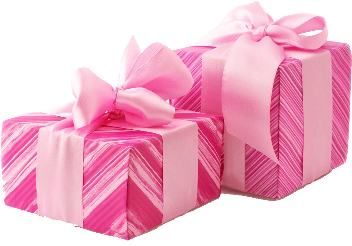 Box Stock Photography Transprent Png - Pink Gifts Png (1259x1277), Png Download
