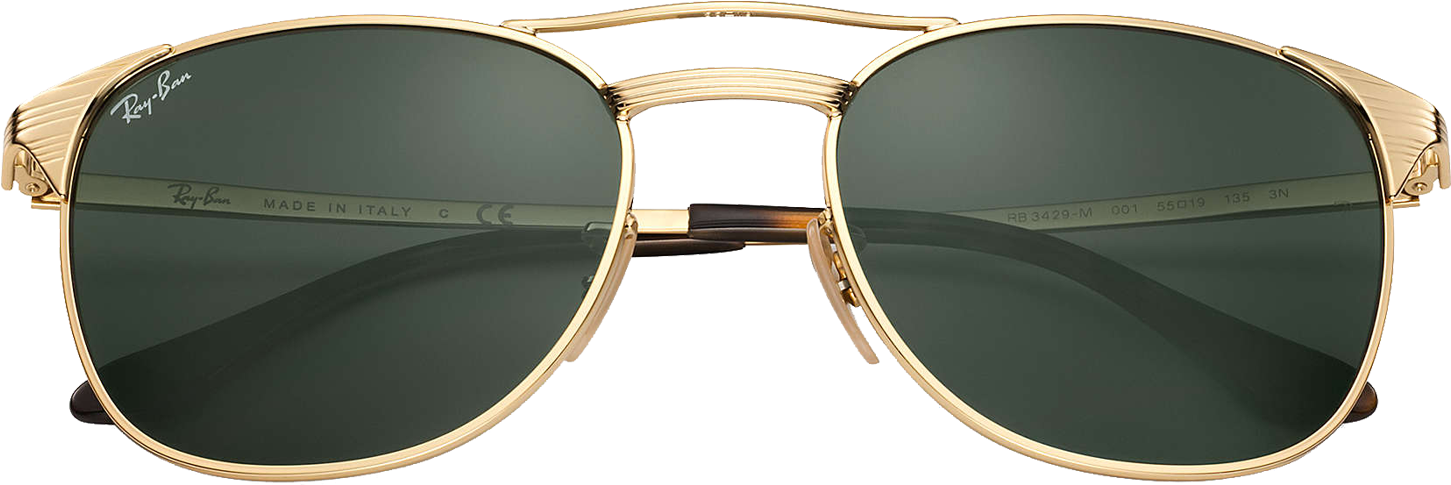 Sunglasses Gold Ray-ban Accessories Goggles Clothing - Ray Ban Shades Men (1500x900), Png Download