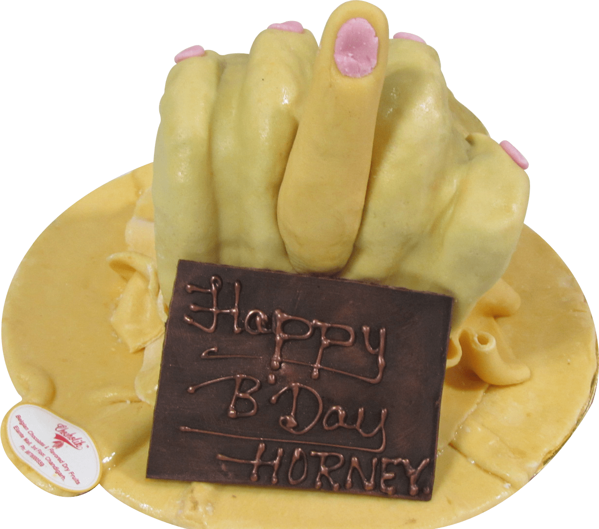Lovely Horney Cake - Birthday Cake (1226x1082), Png Download