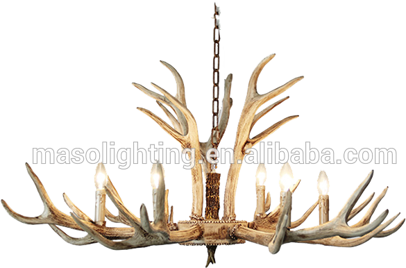 Decorations Wedding Chandelier Antler Candel Holder - Chandelier (840x600), Png Download