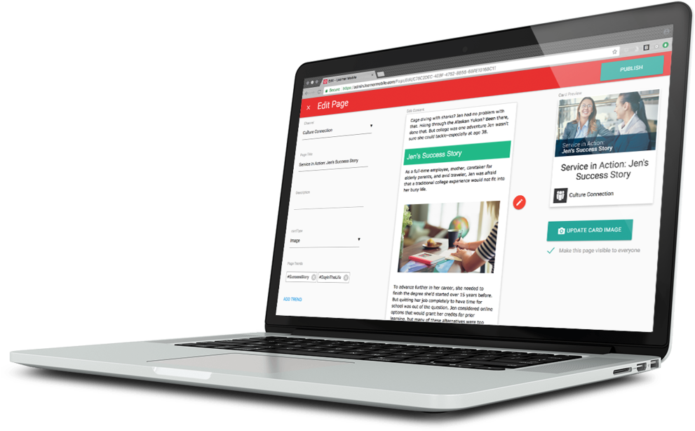 Laptop Mockup Success - Marketing (1000x619), Png Download