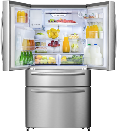 Prev - Refrigerator (467x696), Png Download