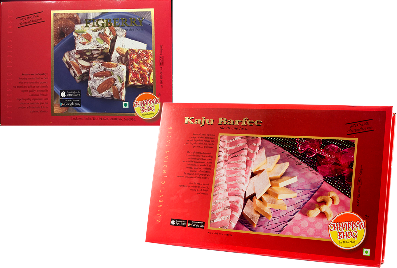 Kaju Burfi 500g & Figberry Bite 6 Pcs - Toffee (1500x1100), Png Download