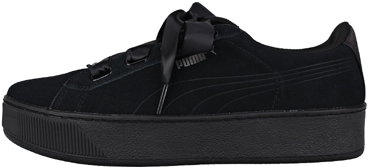 Buy Sports Shoes Puma Vikky Platform Ribbon 366418 - Skate Shoe (800x800), Png Download