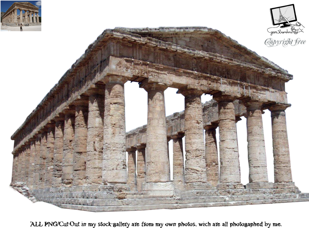#1123068161, Temple - Temple Of Segesta (1024x768), Png Download