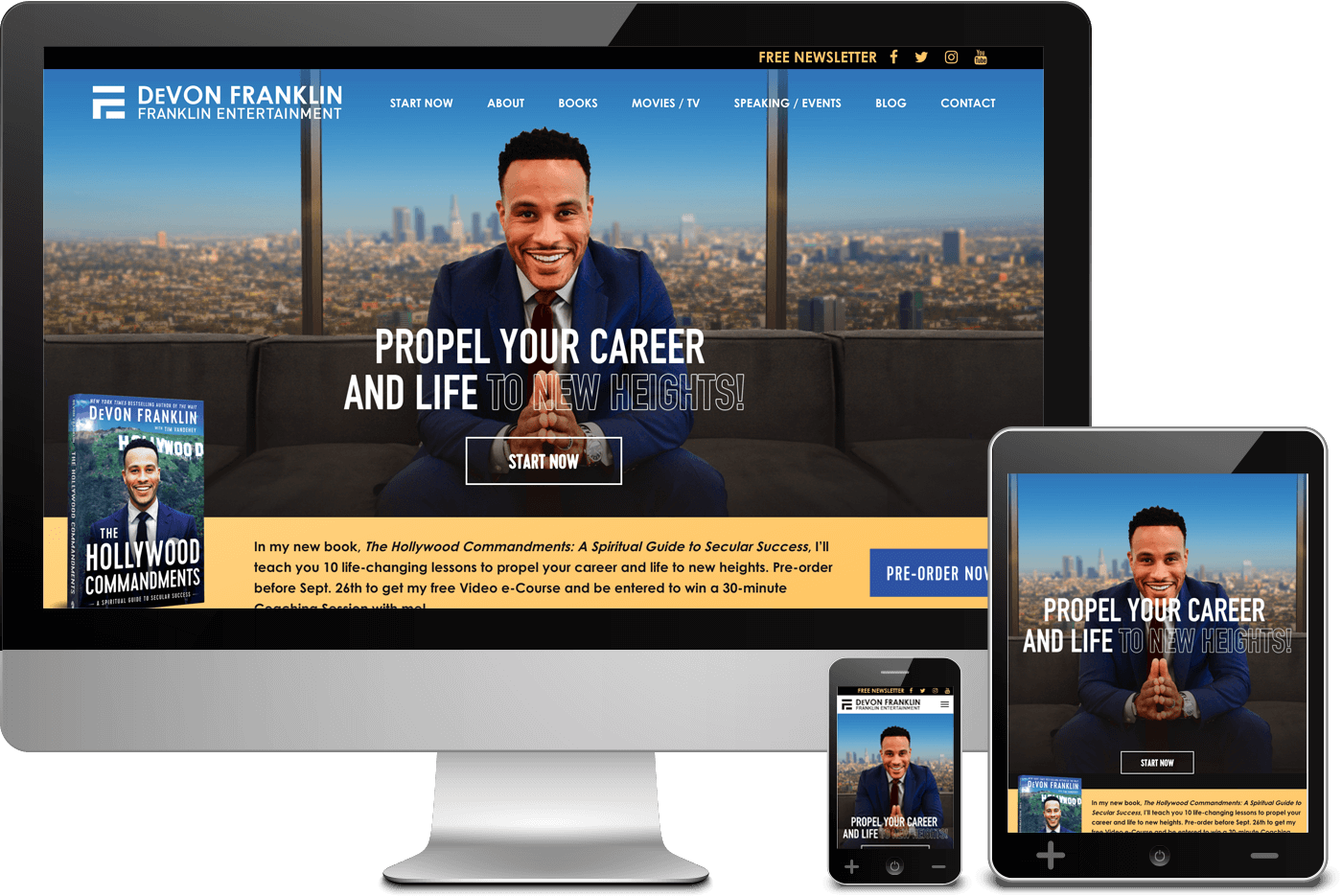 Web Design Project For Devon Franklin - Gadget (1400x935), Png Download