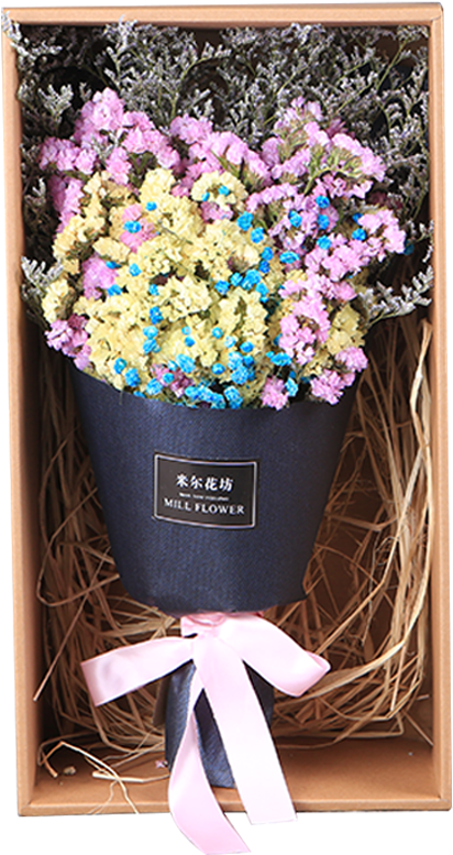 Types Of Dried Flowers - Bouquet (800x800), Png Download