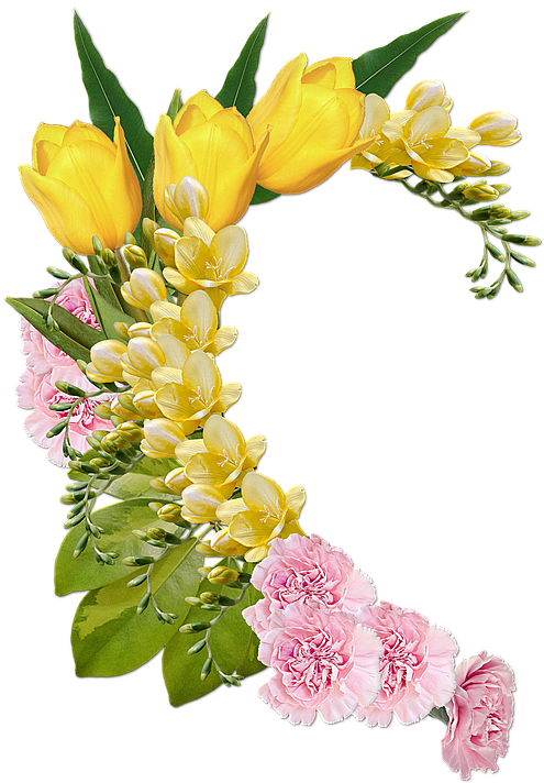 Flowers, Bouquet, Decoration, Composition - Decoration Flowers (663x720), Png Download