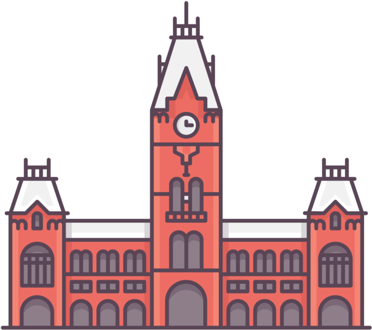 International Day Of Monuments And Sites - Chennai Central Railway Station Clipart (777x700), Png Download