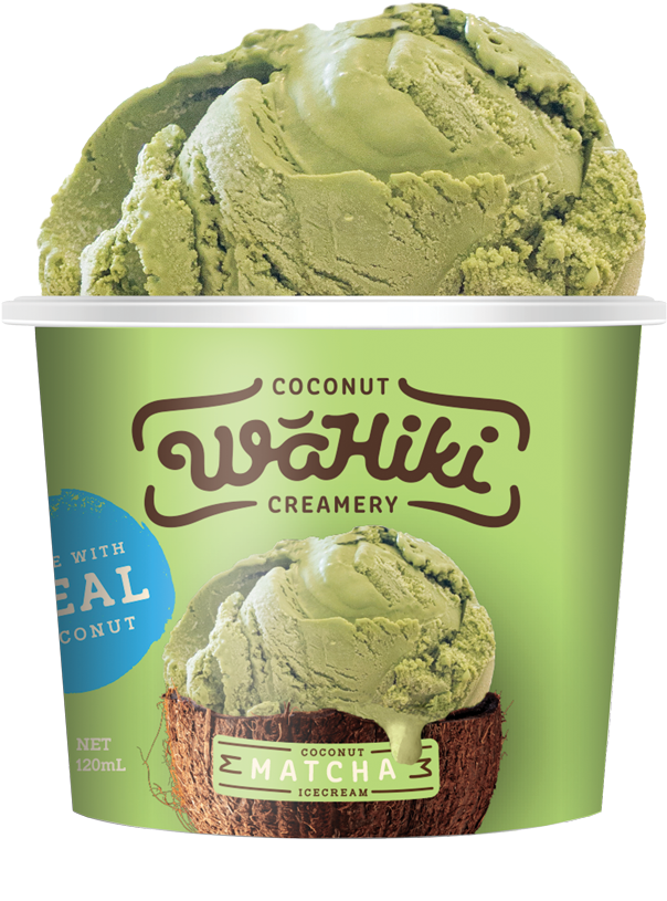 Matcha Tub Web - Coconut Ice Cream Nz (1403x1091), Png Download