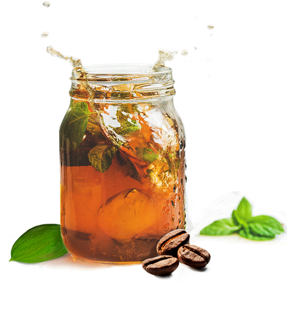 Tea Coffee Banner - Te Helado (587x793), Png Download