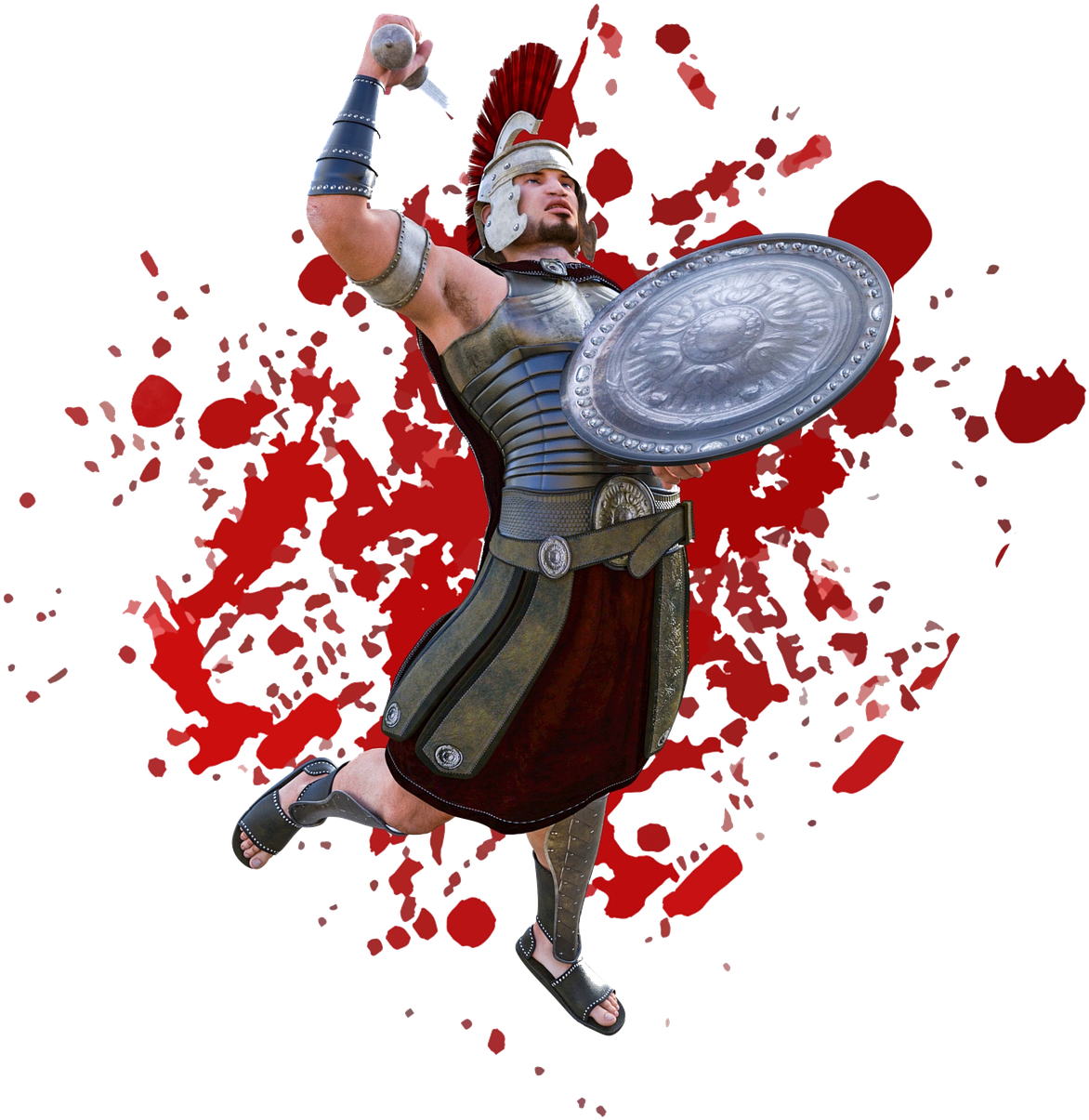 Sangre De Gladiadores (1280x1280), Png Download