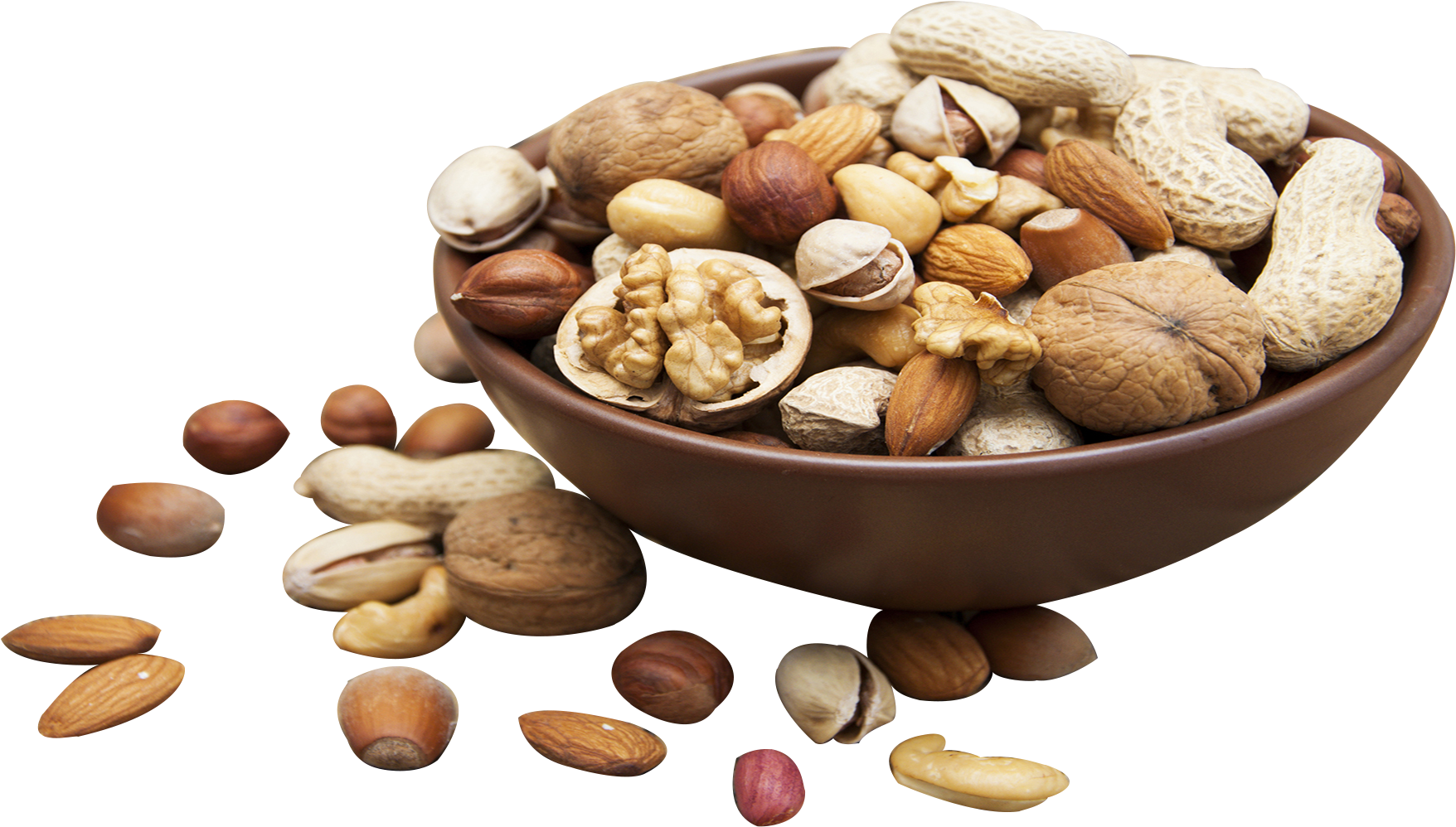 Hatzi Coffee Shop Dried Komotini Nuts At Ⓒ - Dry Fruits Images Png (1786x1035), Png Download