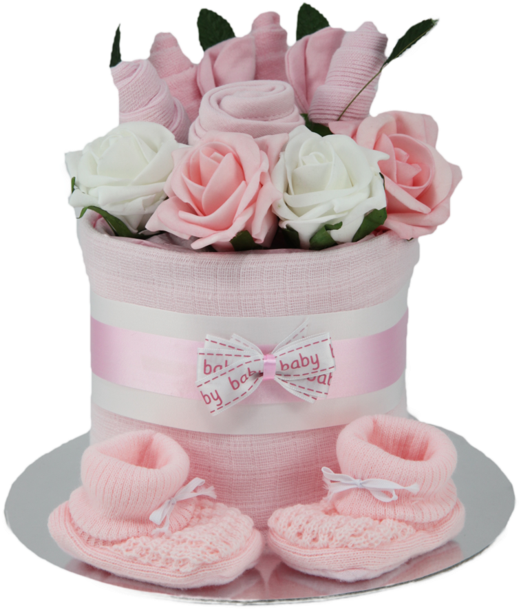 Pink Flower Bouquet Png (822x1024), Png Download