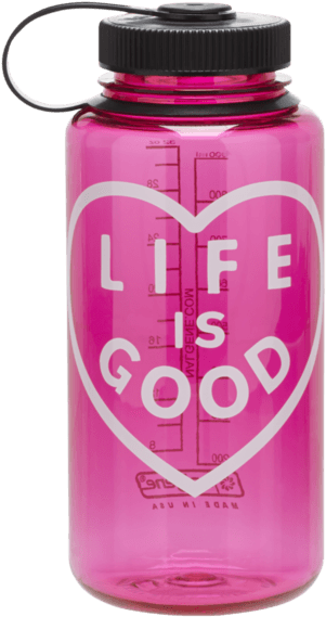 Lig Heart Water Bottle - Water Bottle (570x570), Png Download