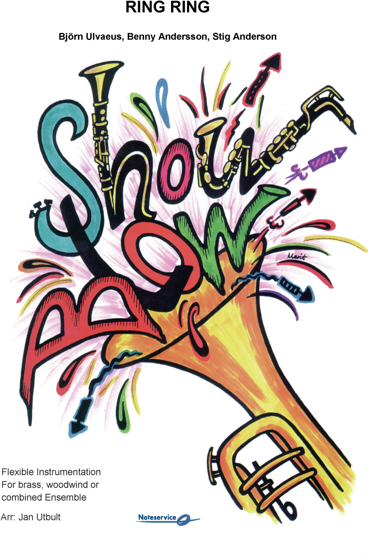 Ring Ring Flex 5 Showblow Grade 2,5 Pdf Ulvaeus Andersson - Når Jeg Blir 66 (800x1185), Png Download