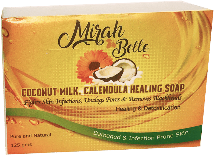 Buy Mirah Belle Coconut Milk, Calendula Healing Soap - Purple Coneflower (800x800), Png Download