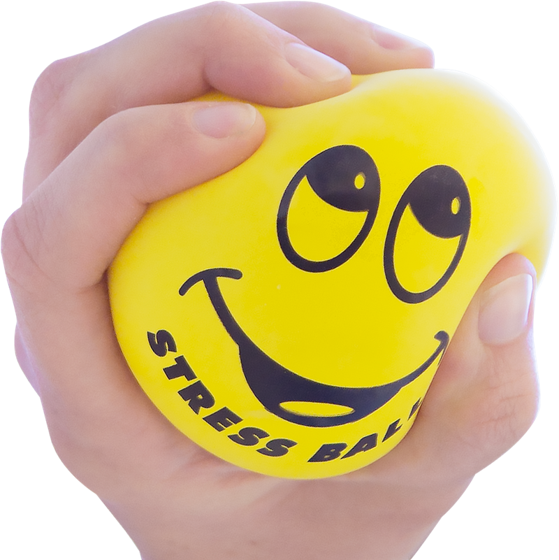 Stress Reliever Smiley (800x801), Png Download