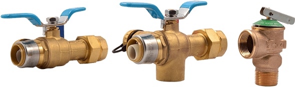 Tankless Water Heater Connection Kit - Tap (588x588), Png Download