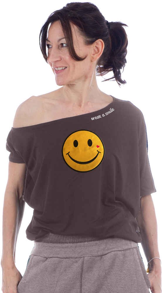 Smiley Dance Top - Smiley (658x1000), Png Download