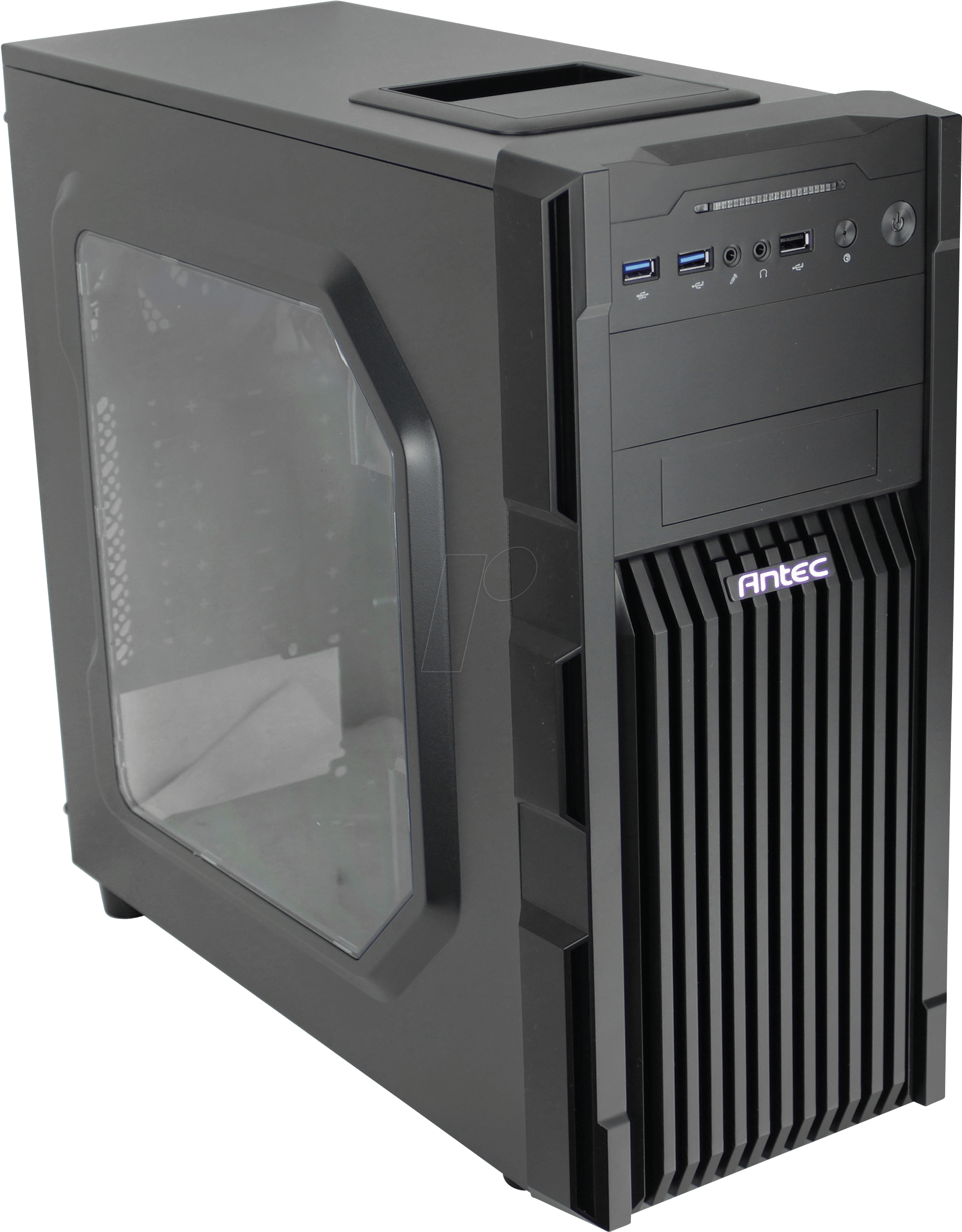 Antec Gx200 Window Blue - Antec Gx200 2 Usb 3.0 (1896x2424), Png Download