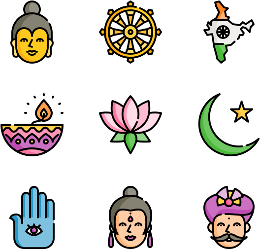 India (600x564), Png Download