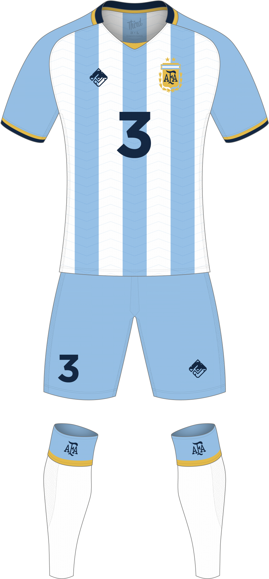 Argentina World Cup 2018 Concept (1000x2000), Png Download