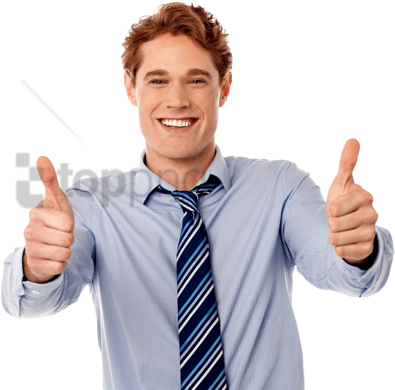 Free Png Thumbs Up Png Image With Transparent Background - Man With Thumbs Up Png (850x566), Png Download