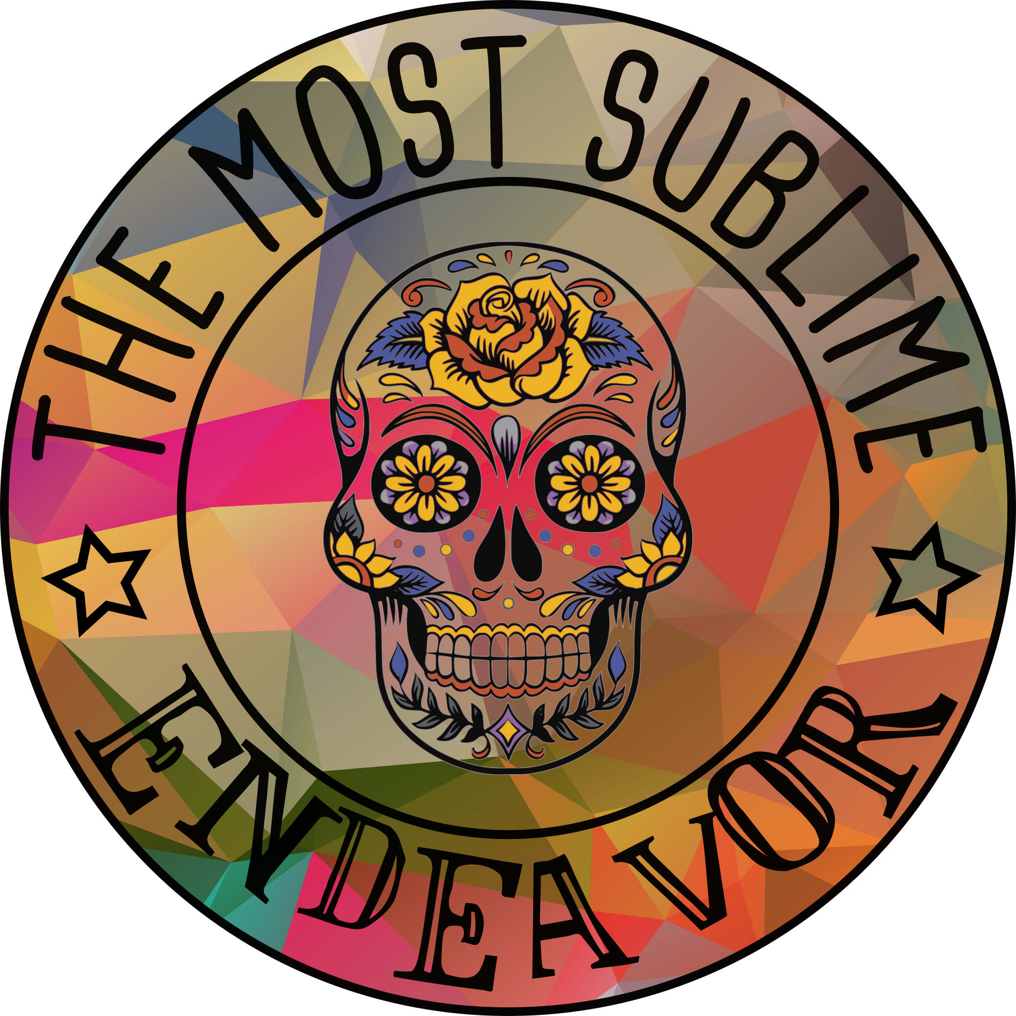 The Most Sublime Endeavor - Circle (2083x2083), Png Download