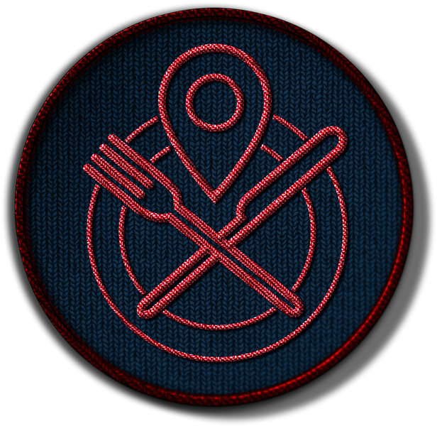 Pinpoint Patch - - Circle (1200x791), Png Download