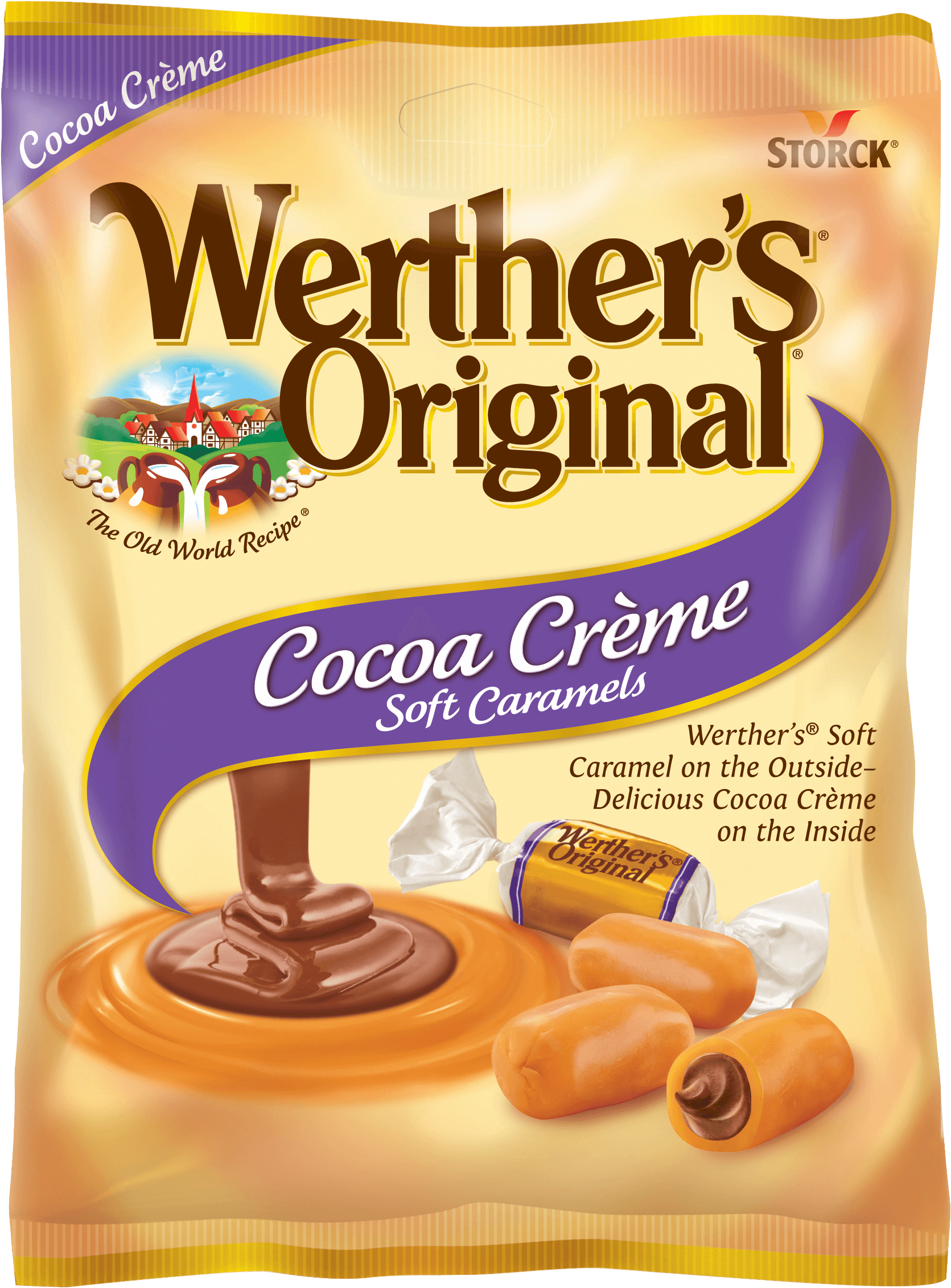 Candy - Werther's Original Soft Caramels (1770x2507), Png Download