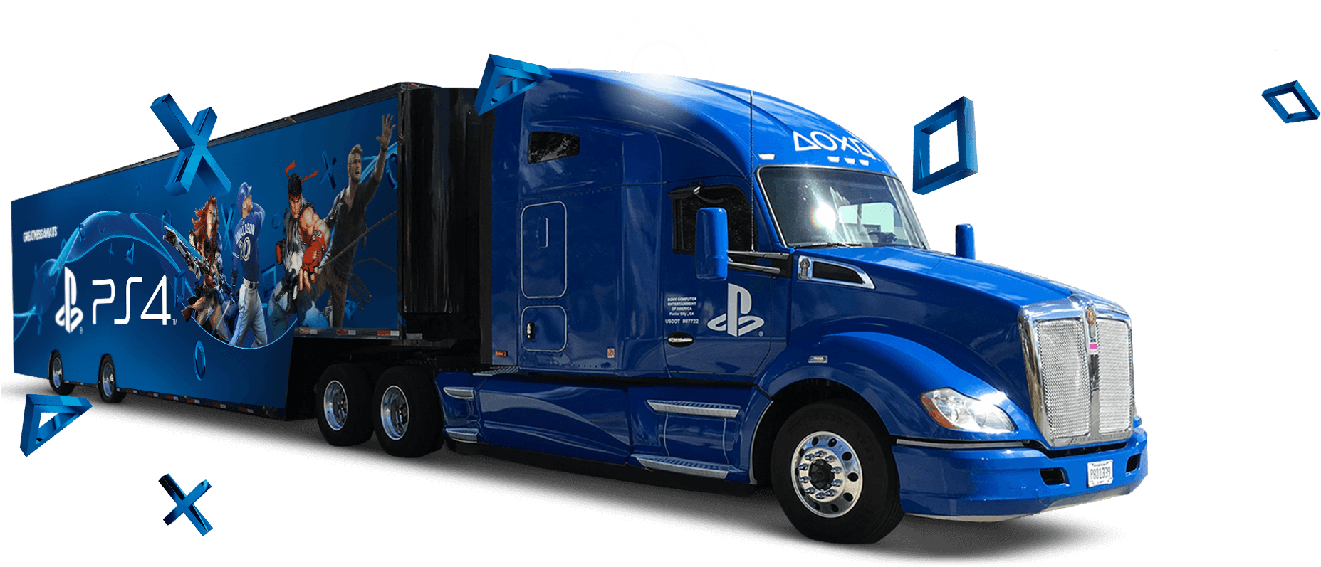 D Callout Truck Icons - Playstation Road To Greatness (1901x1000), Png Download