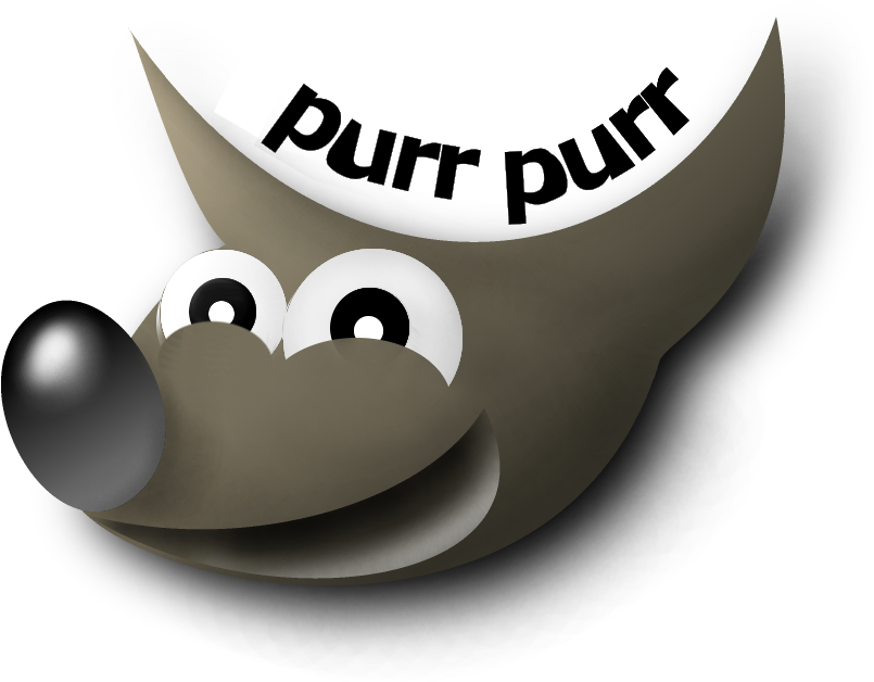 Gimp Purr - Gimp (895x895), Png Download