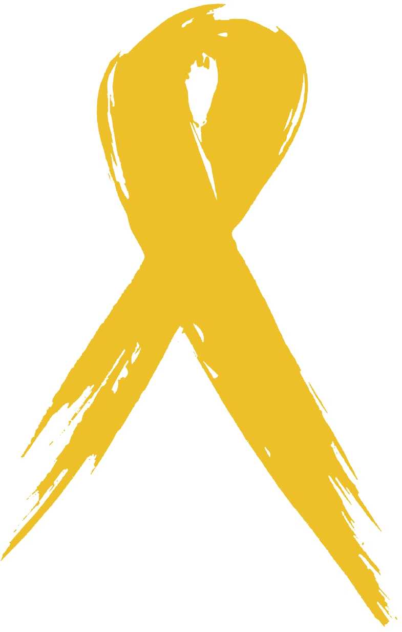 Yellow Ribbon Png Free Download - Breast Cancer Ribbon (953x1300), Png Download