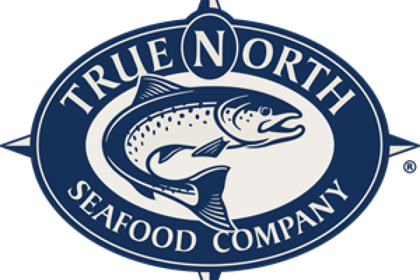 Truenorthseafood-logo - True North Salmon Logo (840x560), Png Download