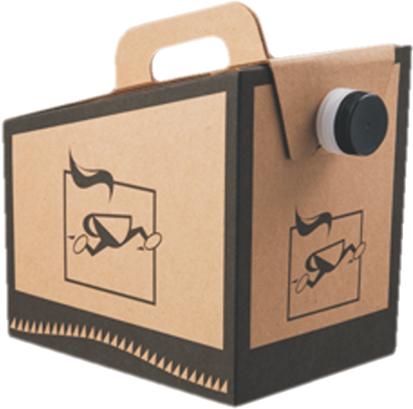 Disposable Coffee Carton (600x600), Png Download