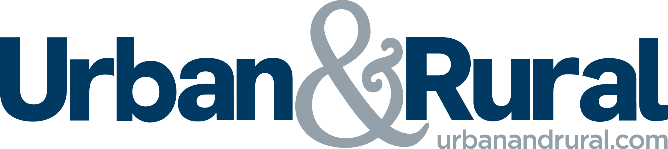 Urban And Rural Logo - Blue Orange Bank Logo (2339x524), Png Download