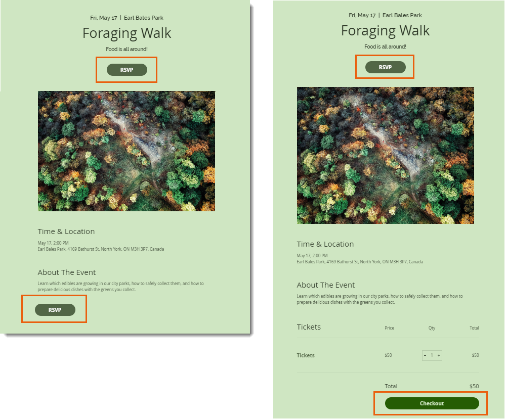 Hiding The Rsvp Button From The Events Details Page - Stony Coral (1000x829), Png Download