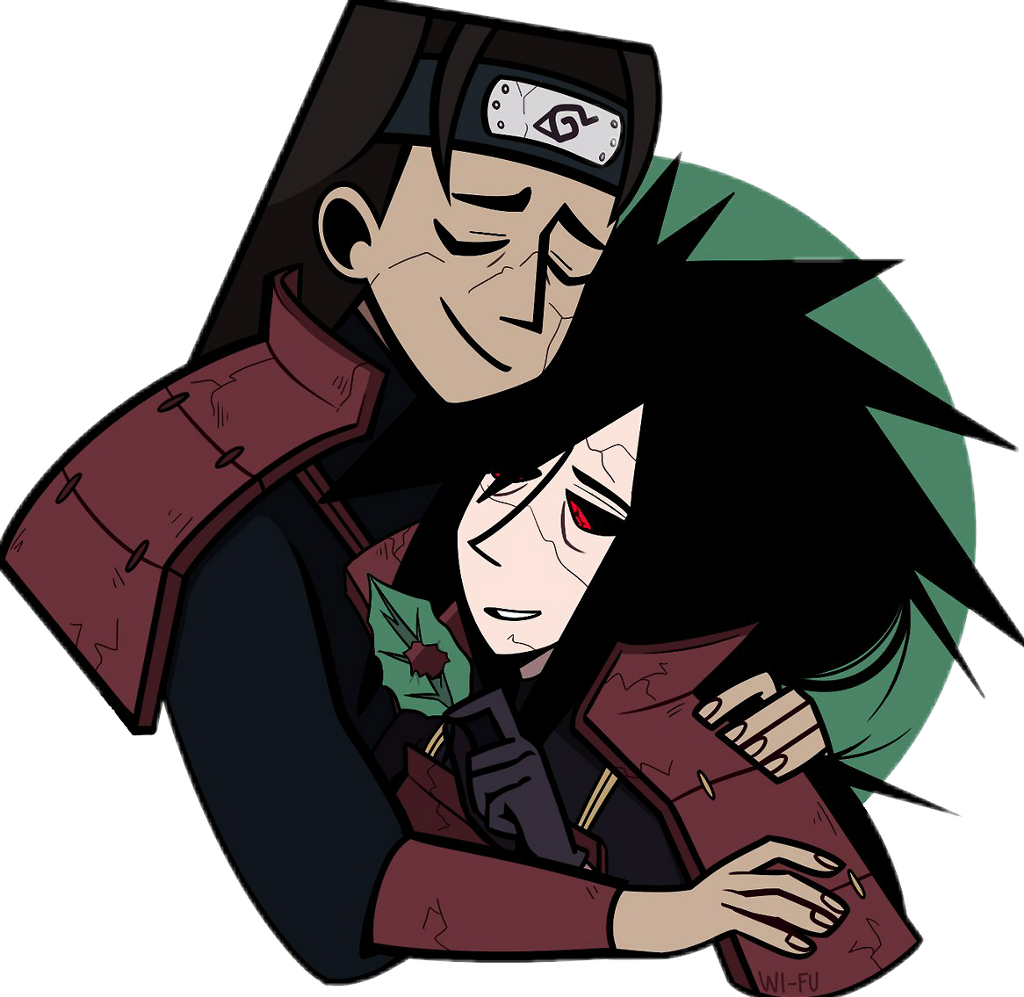 #anime #naruto #madara #hashirama - Cartoon (1024x997), Png Download