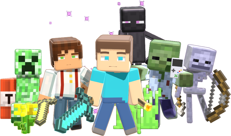 Minecraft Male Skin Photo - Mmd Minecraft Steve (1000x600), Png Download