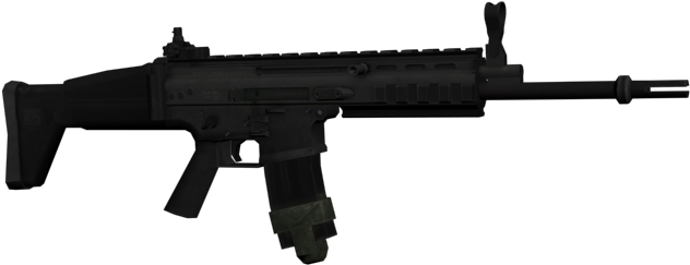 -cm901 - Fn Scar (640x480), Png Download
