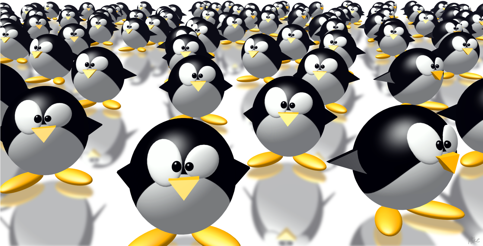 Desktops/pinguin 1600 Trans - Adã©lie Penguin (1600x1200), Png Download