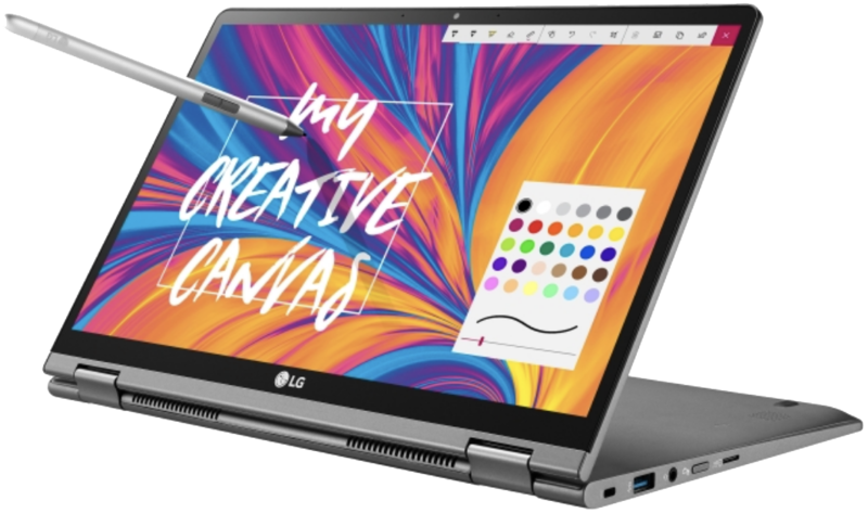 Lg Gram 14 2 In - Ces 2019 2 In 1 (800x474), Png Download