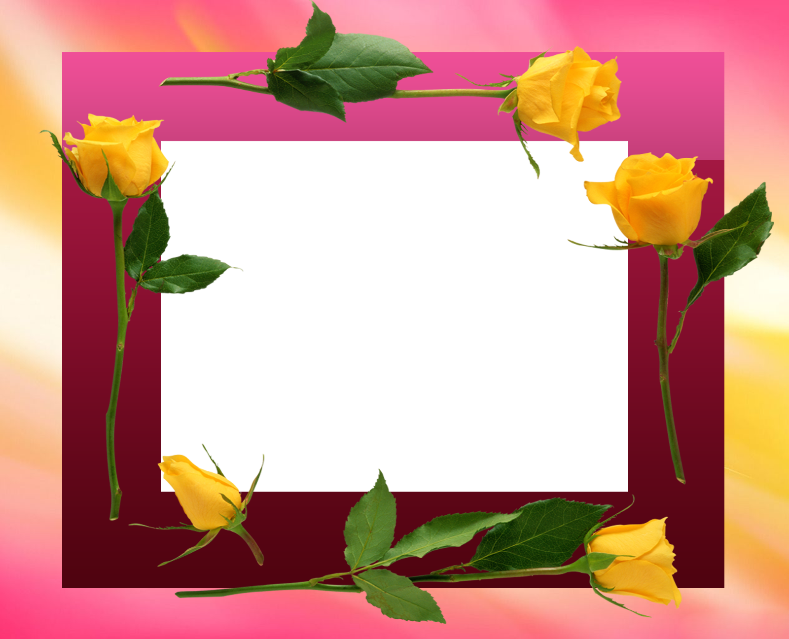 Photoshop Png Frames Wallpapers Designs - Dil Photo Frame New (1600x1296), Png Download